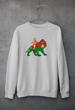 Load image into Gallery viewer, heman Sweatshirt for Men/Women-Grey Melange-Ektarfa.online

