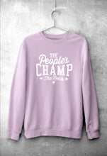 Load image into Gallery viewer, The Rock - The People&#39;s Champ Sweatshirt for Men/Women-Light Pink-Ektarfa.online
