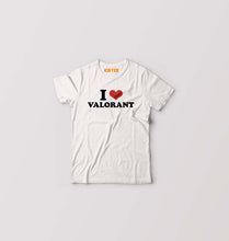 Load image into Gallery viewer, I LOVE VALORANT T-Shirt for Boy/Girl-White-Ektarfa.online

