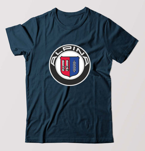 Alpina T-Shirt for Men-Petrol Blue-Ektarfa.online