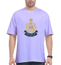 Load image into Gallery viewer, SSB Oversized T-Shirt for Men-Lavender-Ektarfa.online
