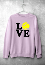 Load image into Gallery viewer, Love Tennis Unisex Sweatshirt for Men/Women-Light Pink-Ektarfa.online
