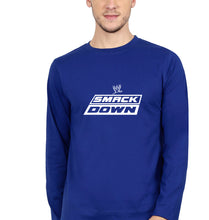 Load image into Gallery viewer, smackdown Full Sleeves T-Shirt for Men (Copy) (Copy)-royal blue-Ektarfa.online
