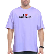 Load image into Gallery viewer, I LOVE  MUSTANG Oversized T-Shirt for Men
