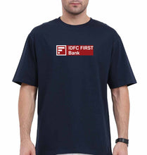 Load image into Gallery viewer, IDFC FIRST BANK Oversized T-Shirt for Men
