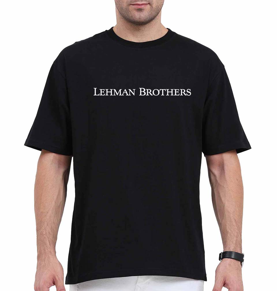 Lehman Brothers Oversized T-Shirt for Men