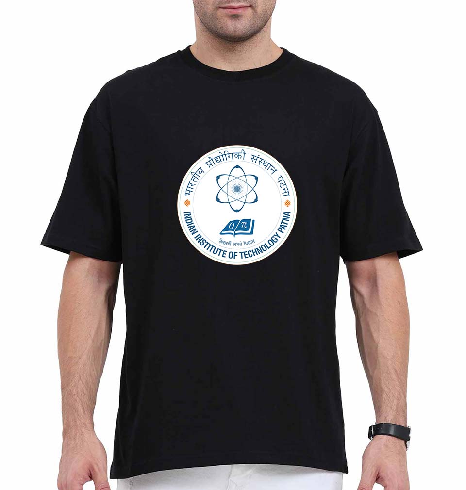 IIT Patna T-Shirt for Men-Black-Ektarfa.online