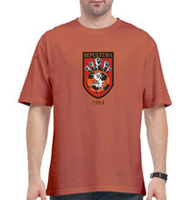 Load image into Gallery viewer, Sepultura Oversized T-Shirt for Men-Coral-Ektarfa.online
