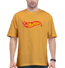 Load image into Gallery viewer, hot wheels Oversized T-Shirt for Men-Golden Yellow-Ektarfa.online
