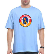Load image into Gallery viewer, East Bengal FC Oversized T-Shirt for Men-Baby Blue-Ektarfa.online
