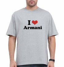 Load image into Gallery viewer, I Love Armani Oversized T-Shirt for Men

