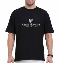 Load image into Gallery viewer, johns hopkins university Oversized T-Shirt for Men-Black-Ektarfa.online
