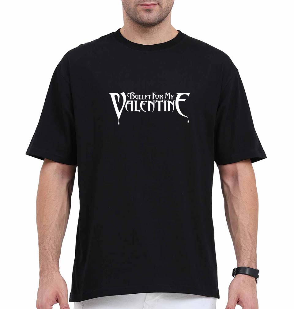 Bullet for My Valentine Oversized T-Shirt for Men-Black-Ektarfa.online