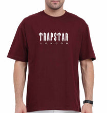 Load image into Gallery viewer, Trapstar Oversized T-Shirt for Men-Maroon-Ektarfa.online
