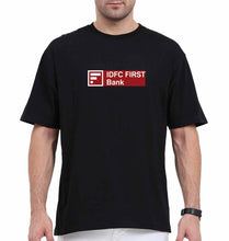 Load image into Gallery viewer, IDFC FIRST BANK Oversized T-Shirt for Men
