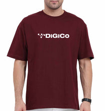 Load image into Gallery viewer, digico Oversized T-Shirt for Men-Maroon-Ektarfa.online
