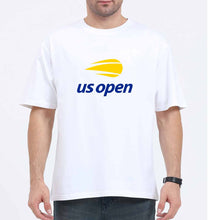 Load image into Gallery viewer, US Open Oversized T-Shirt for Men-White-Ektarfa.online
