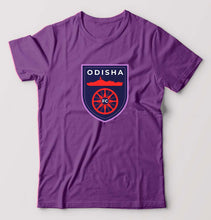 Load image into Gallery viewer, Odisha FC T-Shirt for Men-Purple-Ektarfa.online
