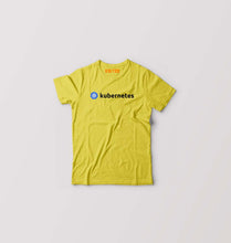 Load image into Gallery viewer, Kubernetes T-Shirt for Boy/Girl-Yellow-Ektarfa.online

