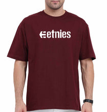 Load image into Gallery viewer, etnies Oversized T-Shirt for Men-Maroon-Ektarfa.online

