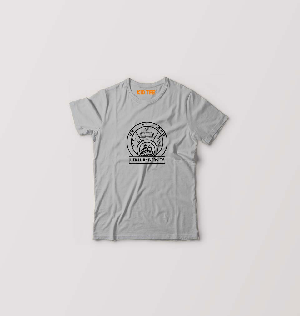 utkal university T-Shirt for Boy/Girl-Grey-Ektarfa.online