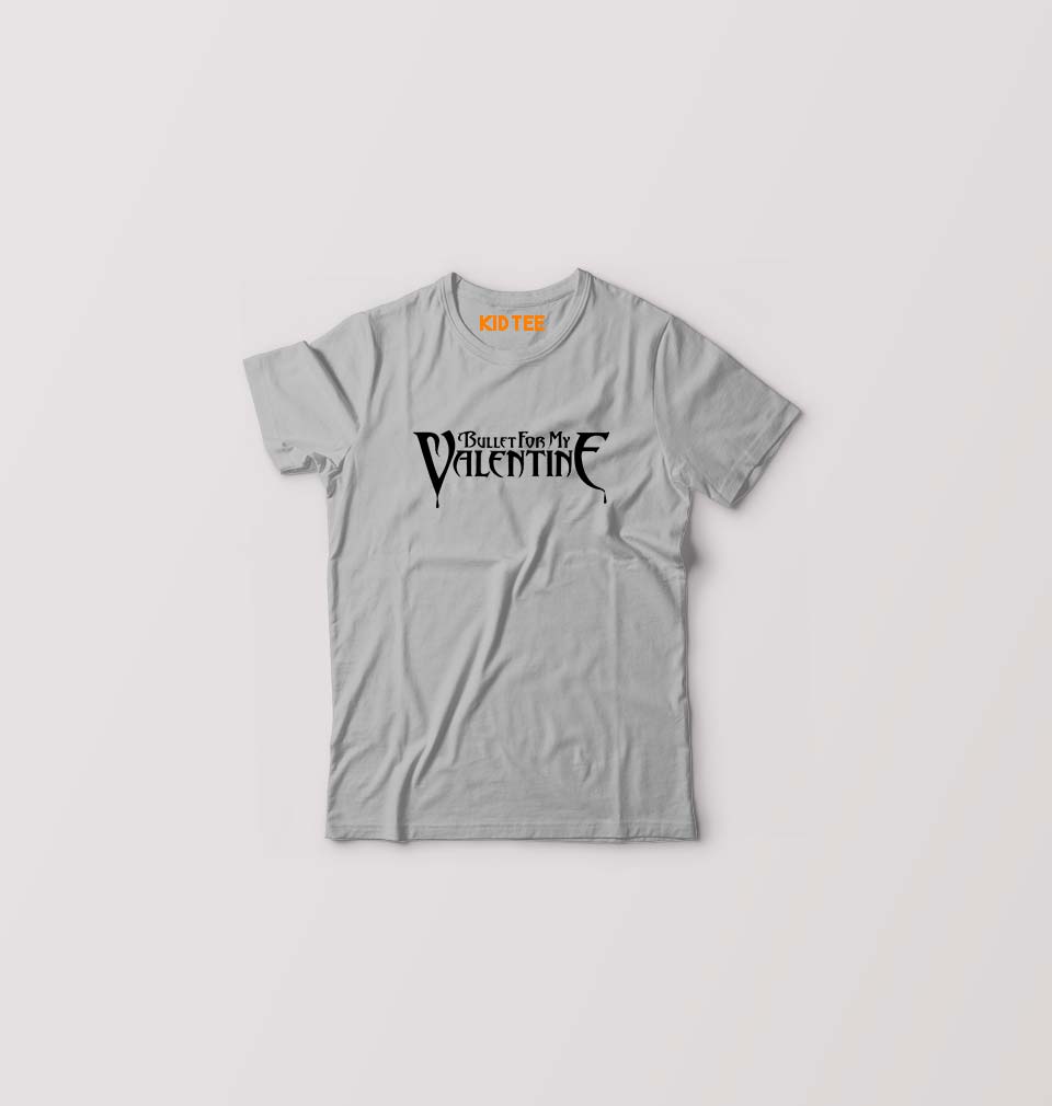 Bullet for My Valentine Kids T-Shirt for Boy/Girl-Grey-Ektarfa.online