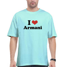 Load image into Gallery viewer, I Love Armani Oversized T-Shirt for Men
