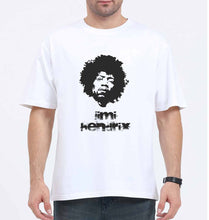 Load image into Gallery viewer, Jimi Hendrix Oversized T-Shirt for Men-White-Ektarfa.online

