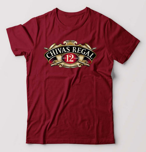 chivas rega T-Shirt for Men-Maroon-Ektarfa.online
