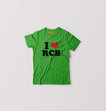 Load image into Gallery viewer, I LOVE RCB T-Shirt for Boy/Girl-Flag Green-Ektarfa.online
