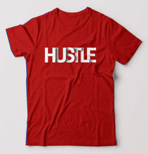 Load image into Gallery viewer, hustle T-Shirt for Men-Red-Ektarfa.online
