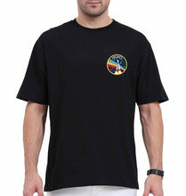 Load image into Gallery viewer, Isro Oversized T-Shirt for Men-Black-Ektarfa.online
