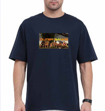 Load image into Gallery viewer, outer banks Oversized T-Shirt for Men-Navy Blue-Ektarfa.online
