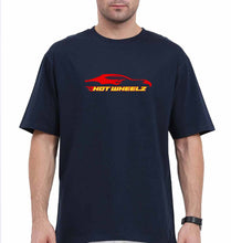 Load image into Gallery viewer, hotwheelz Oversized T-Shirt for Men-Navy Blue-Ektarfa.online
