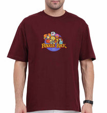 Load image into Gallery viewer, Fraggle Rock Oversized T-Shirt for Men-Maroon-Ektarfa.online
