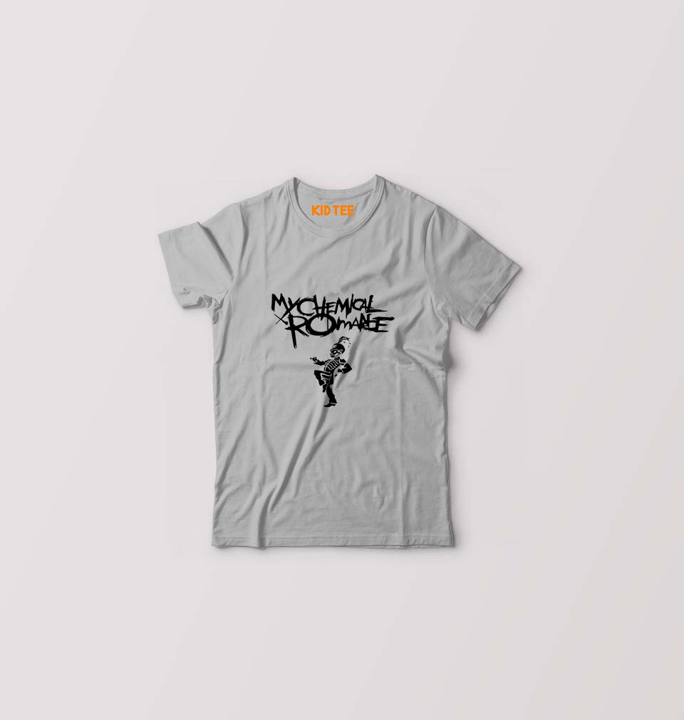 My Chemical Romance (MCR) Kids T-Shirt for Boy/Girl-Grey-Ektarfa.online