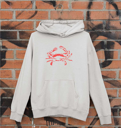 crab Unisex Hoodie for Men/Women-Grey-Ektarfa.online