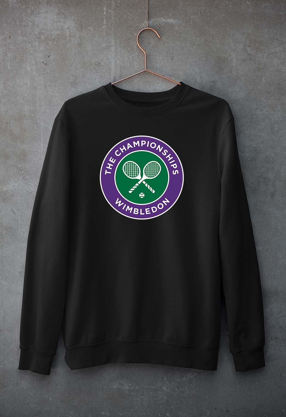 wimbledon Sweatshirt for Men/Women-Black-Ektarfa.online