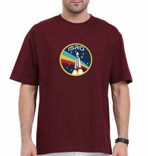 Load image into Gallery viewer, Isro Oversized T-Shirt for Men-Maroon-Ektarfa.online
