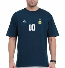Load image into Gallery viewer, Argentina Fottball 10 Oversized T-Shirt for Men
