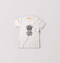 Load image into Gallery viewer, satyamev jayate Kids T-Shirt for Boy/Girl-White-Ektarfa.online
