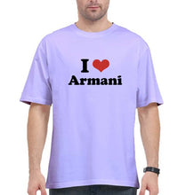 Load image into Gallery viewer, I Love Armani Oversized T-Shirt for Men
