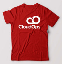 Load image into Gallery viewer, CloudOps T-Shirt for Men-Red-Ektarfa.online
