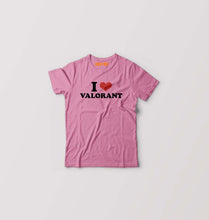 Load image into Gallery viewer, I LOVE VALORANT T-Shirt for Boy/Girl-Pink-Ektarfa.online
