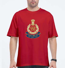 Load image into Gallery viewer, SSB Oversized T-Shirt for Men-Red-Ektarfa.online
