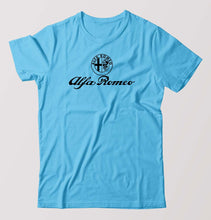 Load image into Gallery viewer, Alfa Romeo T-Shirt for Men-Light Blue-Ektarfa.online
