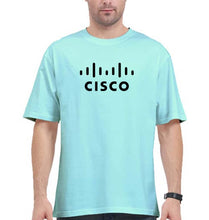 Load image into Gallery viewer, cisco Oversized T-Shirt for Men-Mint-Ektarfa.online
