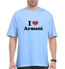 Load image into Gallery viewer, I Love Armani Oversized T-Shirt for Men
