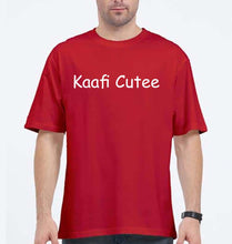 Load image into Gallery viewer, Kaafi Cutee Oversized T-Shirt for Men-Red-Ektarfa.online

