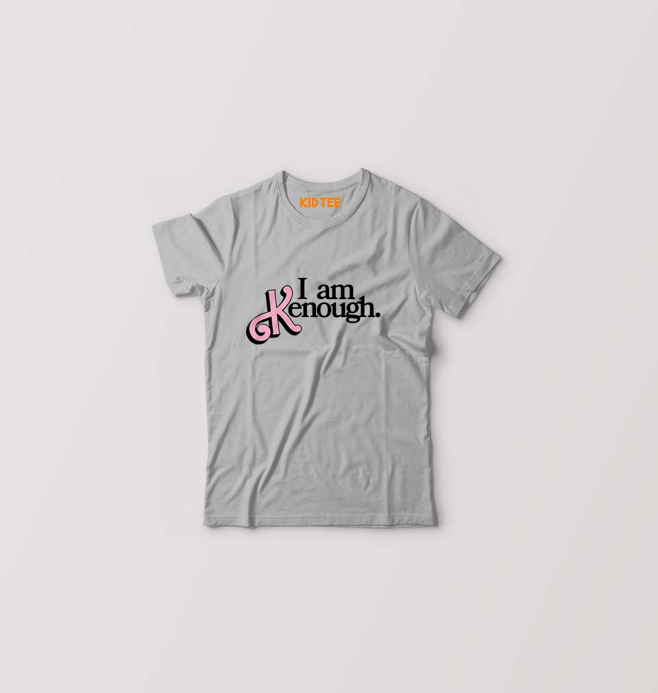 kenough Kids T-Shirt for Boy/Girl-Grey-Ektarfa.online
